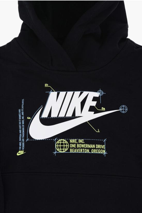  [키즈] 나이키 캐주얼 세트 86M350 023 Black - NIKE