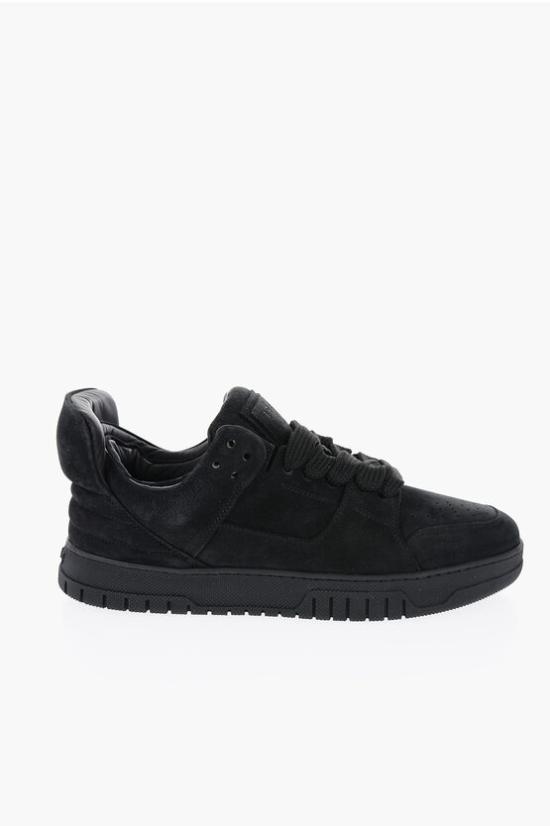  1989 스튜디오 뮬/슬리퍼 D07102 24476101 BLACK NUBUCK LOW TOP Black - 1989 STUDIO
