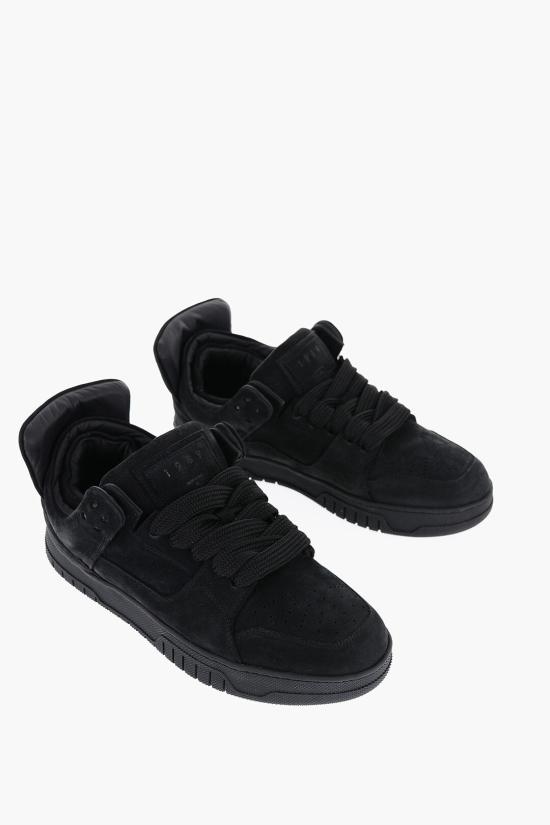  1989 스튜디오 뮬/슬리퍼 D07102 24476101 BLACK NUBUCK LOW TOP Black
