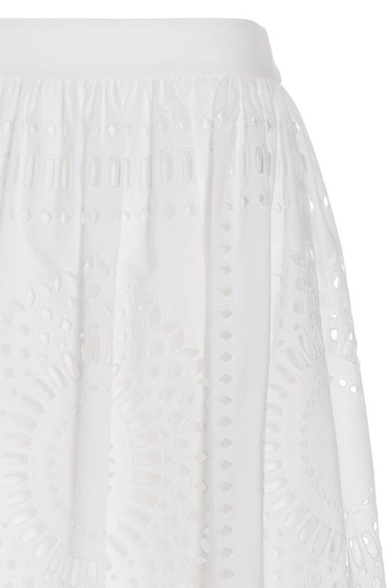  알베르타 페레티 롱 스커트 A011916320 White - ALBERTA FERRETTI