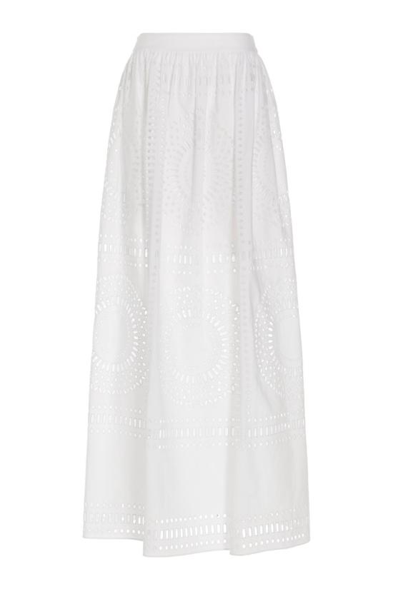  알베르타 페레티 롱 스커트 A011916320 White - ALBERTA FERRETTI