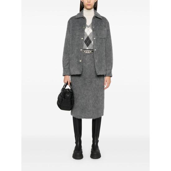 24FW 몽클레어 셔츠 597YM 2F000 15 935 GREY - MONCLER