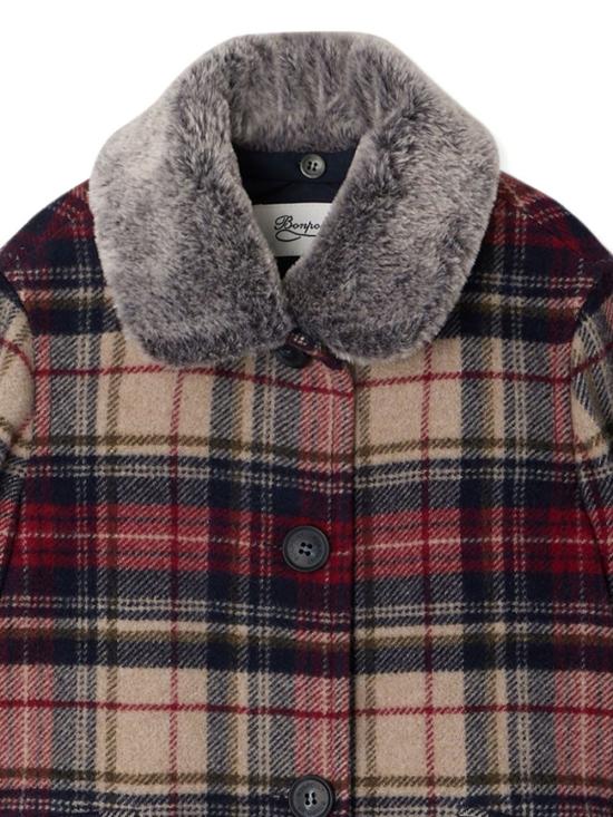 24FW [키즈] 봉쁘앙 코트 W04GOUW00013 470A NAVY BLUE - BONPOINT