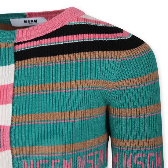 24FW [키즈] 엠에스지엠 티셔츠 F4MSJGJP193 140 MULTICOLOR - MSGM