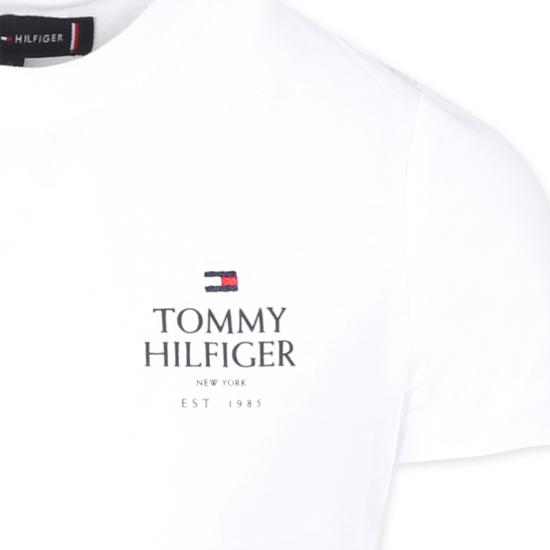  [키즈] 타미힐피거 티셔츠 KB0KB09277 YBS WHITE - TOMMY HILFIGER