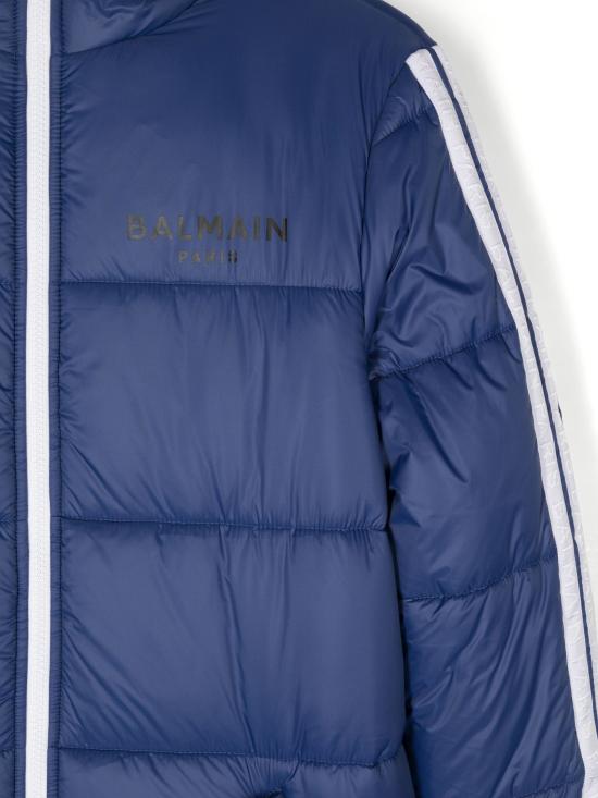 24FW [키즈] 발망 캐주얼 자켓 BV2Q90 N0014 616bc Blue - BALMAIN