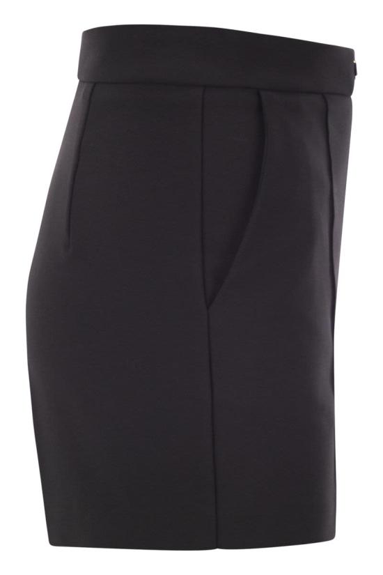 24FW 엘리자베타프랜치 숏팬츠 SH00746E2 BLACK - ELISABETTA FRANCHI