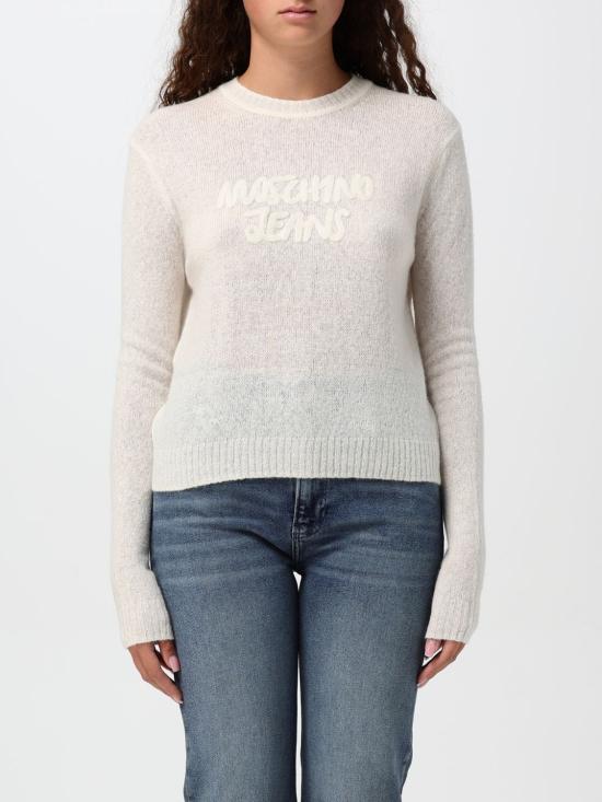 24FW 모스키노 스웨터 09058704 0002 White