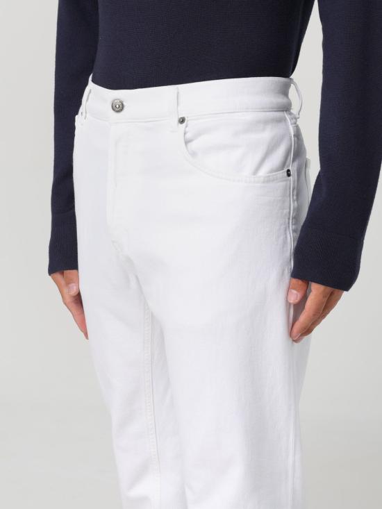 25FW 돈답 스트레이트 팬츠 UP576BS0033UDR4 000 White - DONDUP