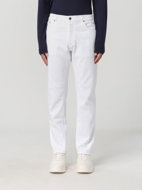 25FW 돈답 스트레이트 팬츠 UP576BS0033UDR4 000 White