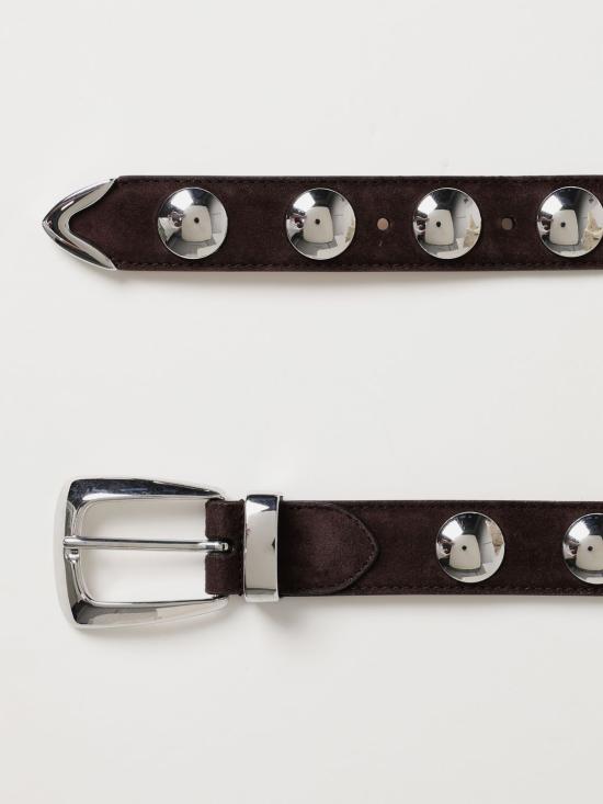 26SS 케이트 BENNY 스터드 벨트 10014726 899 Brown - KHAITE