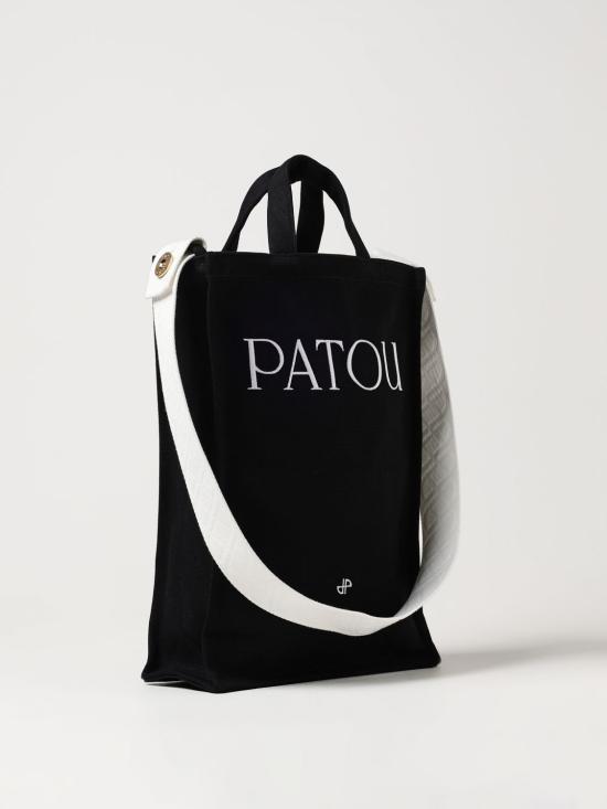 24FW 파투 토트백 AC0620076 999B Black - PATOU