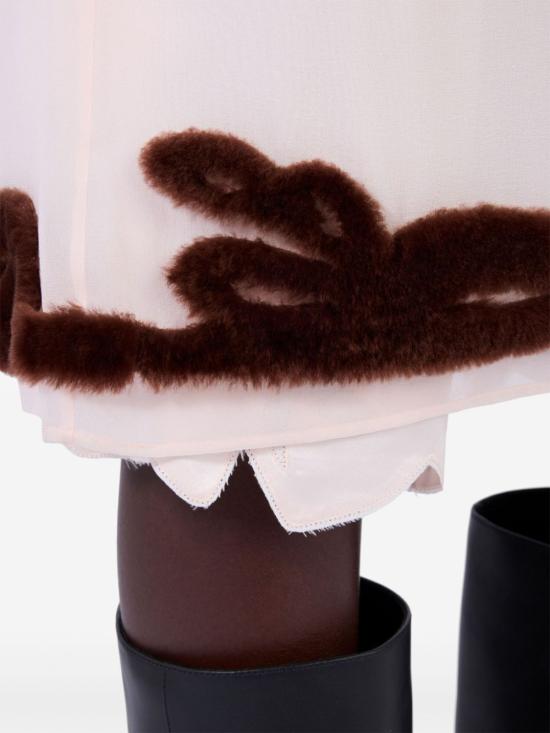 25SS 프라다 숏 원피스 P3N98RSOOO15Y5 F0324 CACAO - PRADA