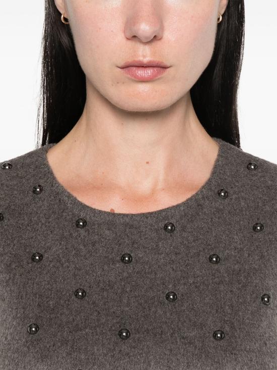 24FW 파로쉬 숏 원피스 D721961BLEAK24 008 MARRONE - PAROSH