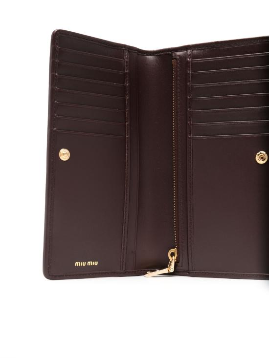 24FW 미우미우 지갑 5MV0272FPP F0NBL RADICA - MIU MIU