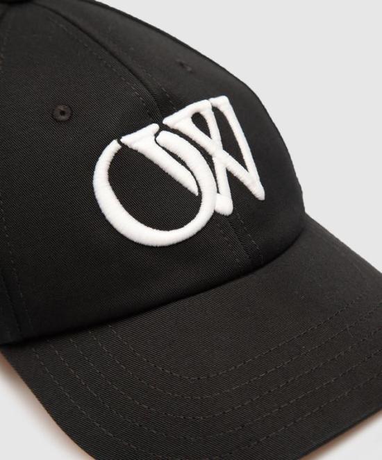  오프화이트 볼캡 OWLB045C99FAB004 1001 BLACK WHITE - OFF WHITE