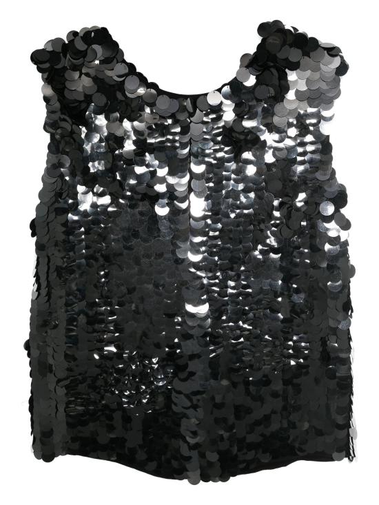  파로쉬 민소매 티셔츠 D311623GLASS 013 NERO - PAROSH