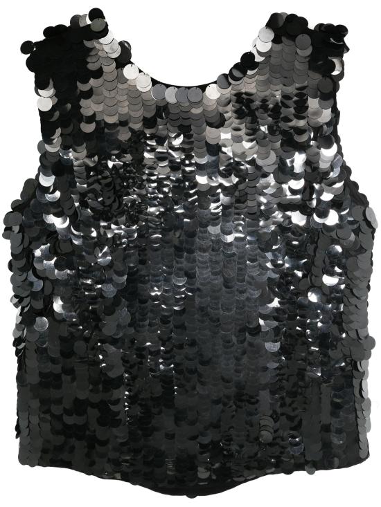  파로쉬 민소매 티셔츠 D311623GLASS 013 NERO