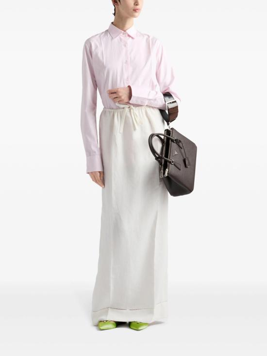 25SS 프라다 롱 스커트 P135YRSOOO15Y4 F0304 AVORIO - PRADA