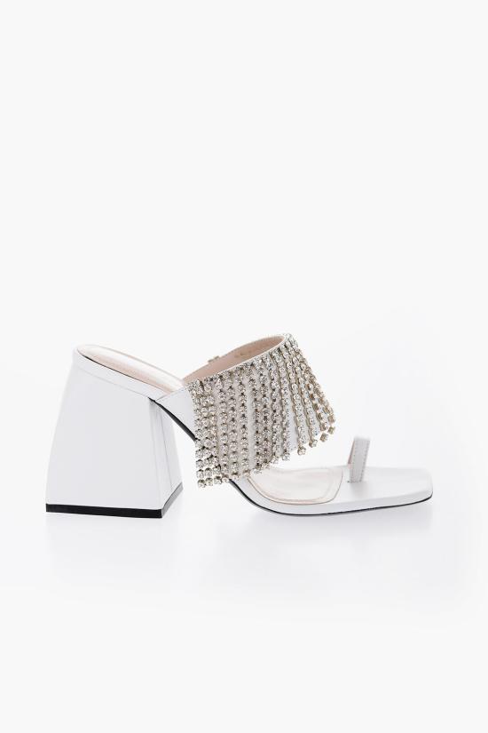  노달레토 뮬/슬리퍼 NO1112148WHITE White - NODALETO