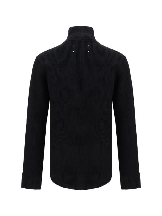26FW 마르지엘라 니트 집업 가디건 SI1HA0013S17781 900F - MAISON MARGIELA