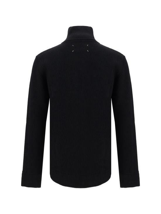 26FW 마르지엘라 니트 집업 가디건 SI1HA0013S17781 900F - MAISON MARGIELA