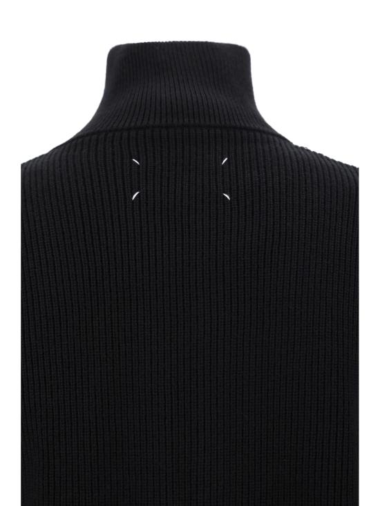 26FW 마르지엘라 니트 집업 가디건 SI1HA0013S17781 900F - MAISON MARGIELA
