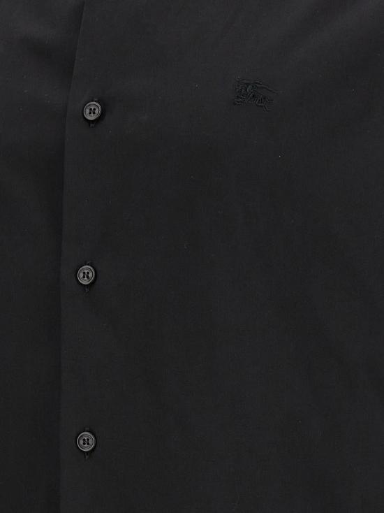 24FW 버버리 셔필드 반팔 셔츠  8079596BLACK Black - BURBERRY