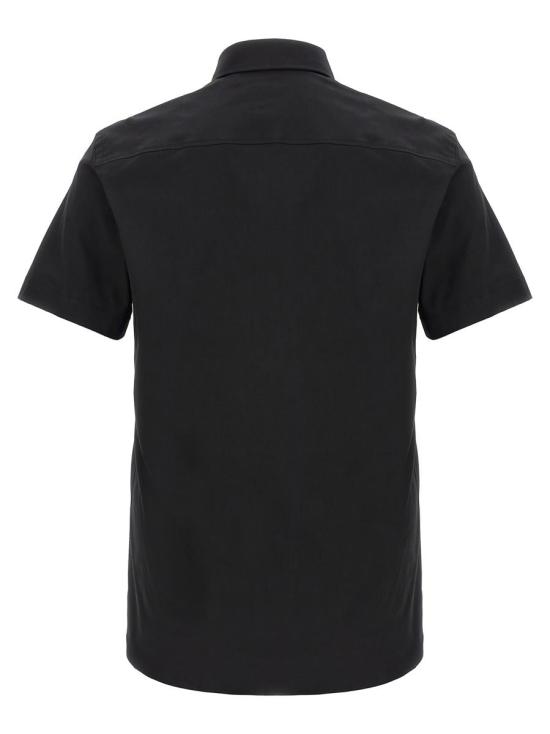 24FW 버버리 셔필드 반팔 셔츠  8079596BLACK Black - BURBERRY