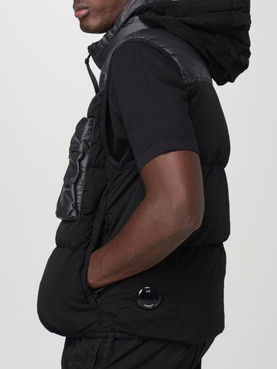 24FW 씨피 컴퍼니 폴로 티셔츠 17CMOW033A006369M 999 Black - C.P. COMPANY