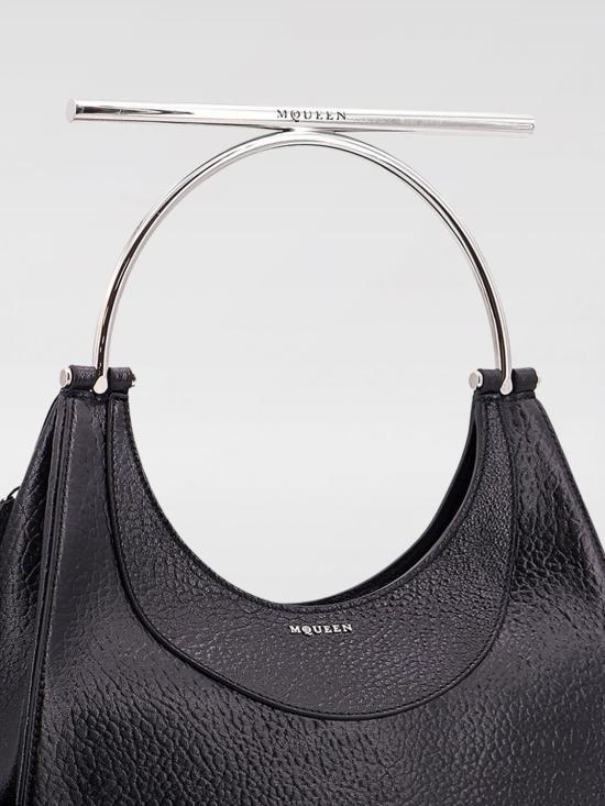25FW 알렉산더 맥퀸 토트백 8035241VDBB 1000 Black - ALEXANDER MCQUEEN