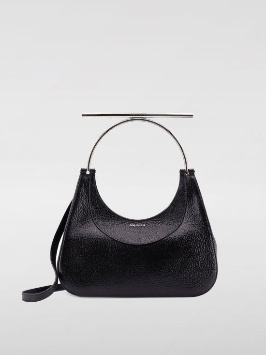 25FW 알렉산더 맥퀸 토트백 8035241VDBB 1000 Black