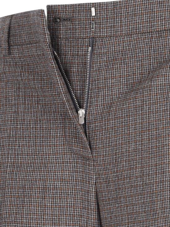 24FW 스텔라 맥카트니 스트레이트 팬츠 640226 3EJ790 2425 Brown - STELLA MCCARTNEY