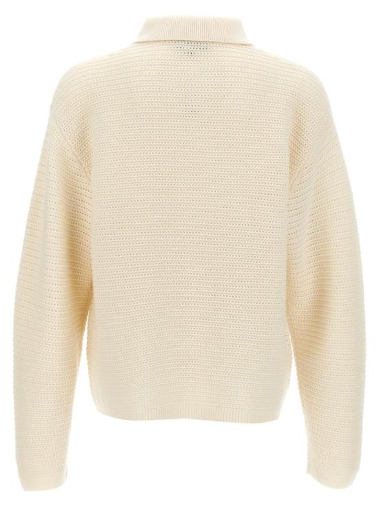 24FW 퍼플 브랜드 스웨터 M7033EWWW424OFFWHITE - PURPLE BRAND