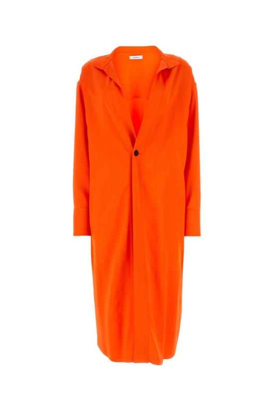  살바토레 페라가모 롱 원피스 13C950771404 MANDARIN