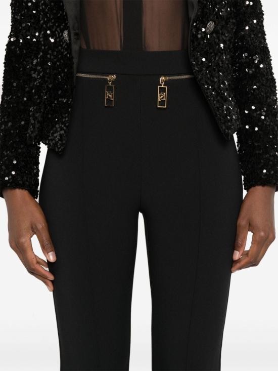 엘리자베타프랜치 스트레이트 팬츠 PA03646E2 110 BLACK - ELISABETTA FRANCHI