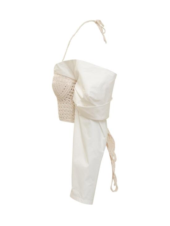  더 마네이 블라우스 S23TMMESTASHIRT WHITE - THE MANNEI