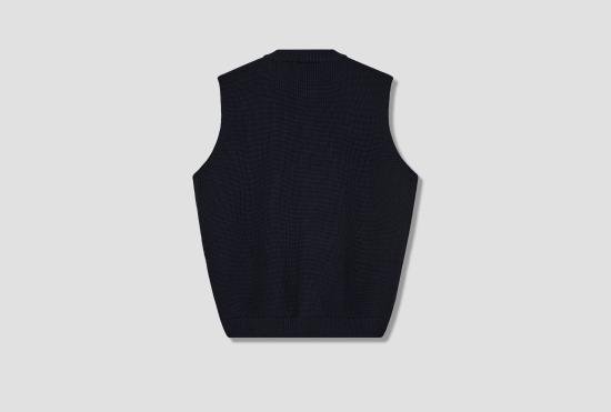  안데르센 안데르센 베스트 스키퍼 조끼 - G7 / 시그니처 원사 네이비 - ANDERSEN-ANDERSEN