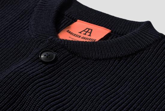  안데르센 안데르센 베스트 스키퍼 조끼 - G7 / 시그니처 원사 네이비 - ANDERSEN-ANDERSEN