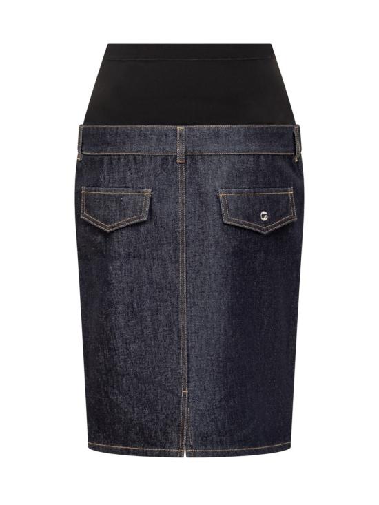 24FW 코페르니 데님 스커트 COPJ62F2011 BLKBLU BLUE - COPERNI