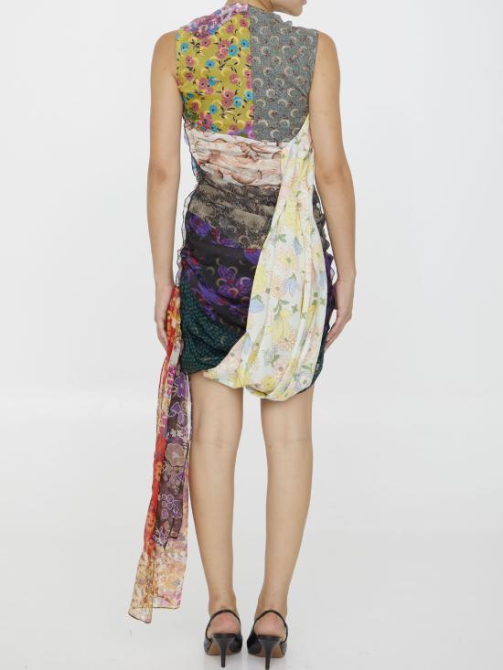  마린세르 숏 원피스 WDR029 MULTICOLOR - MARINE SERRE