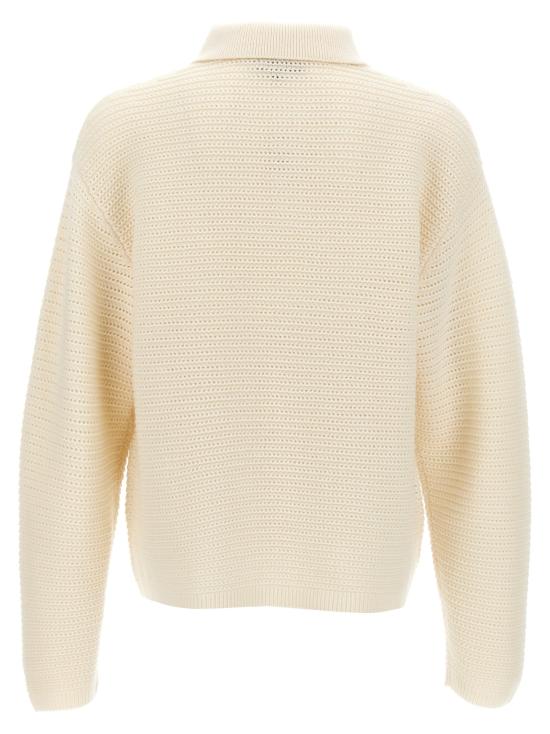 24FW 퍼플 브랜드 스웨터 M7033EWWW424OFFWHITE - PURPLE BRAND