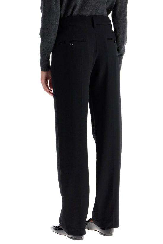 24FW 이자벨마랑 스트레이트 팬츠 PA0381FB B3F02I 01BK - ISABEL MARANT