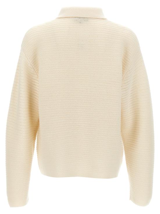 24FW 퍼플 브랜드 스웨터 M7033EWWW424OFFWHITE White - PURPLE BRAND