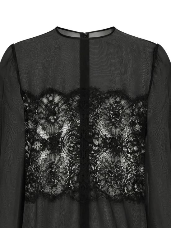 24FW 돌체앤가바나 숏 원피스 F6JNETFU1BU N0000 NERO - DOLCE & GABBANA