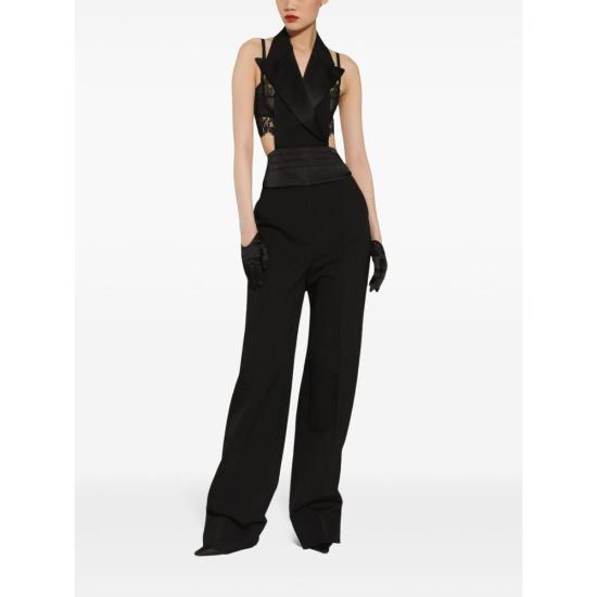 24FW 돌체앤가바나 수트 팬츠 FTC8ZT FU21E N0000 BLACK - DOLCE & GABBANA