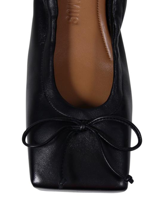 24FW 자크뮈스 플랫 슈즈 24H243FO157 3073 990 BLACK - JACQUEMUS