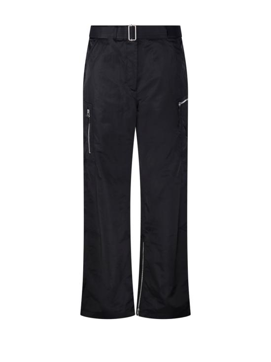 24FW 아워레가시 스트레이트 팬츠 W4244PB BLACK HIGH GLOSS SATEEN