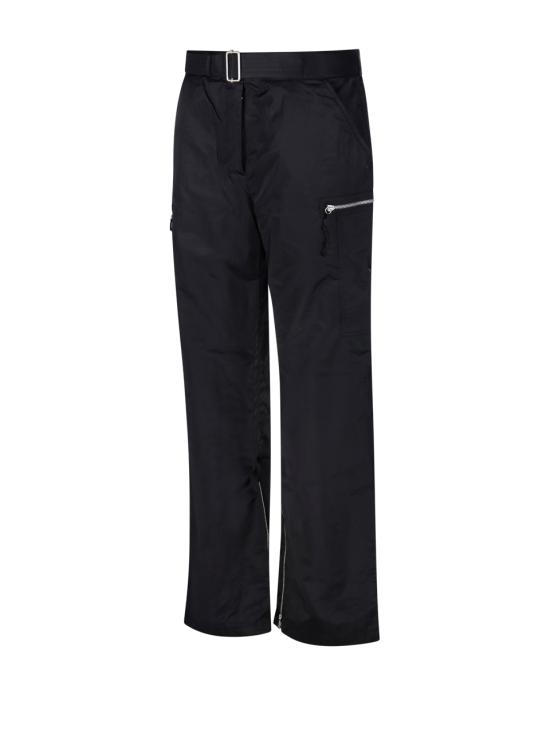 24FW 아워레가시 스트레이트 팬츠 W4244PB BLACK HIGH GLOSS SATEEN - OUR LEGACY