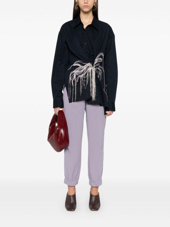  드리스 반 노튼 셔츠 242 010743 9295 509 NAVY - DRIES VAN NOTEN